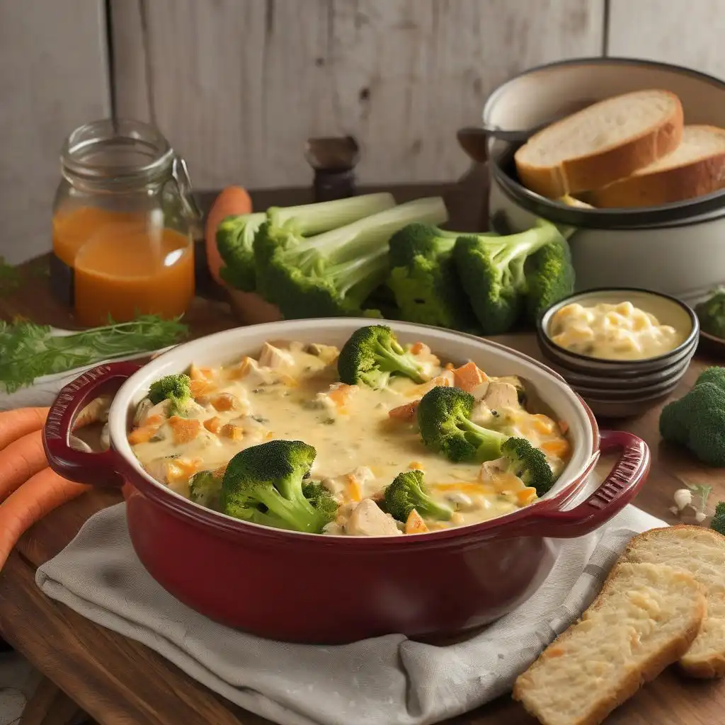 A cozy bowl of Chicken Noodle Soup with fresh herb