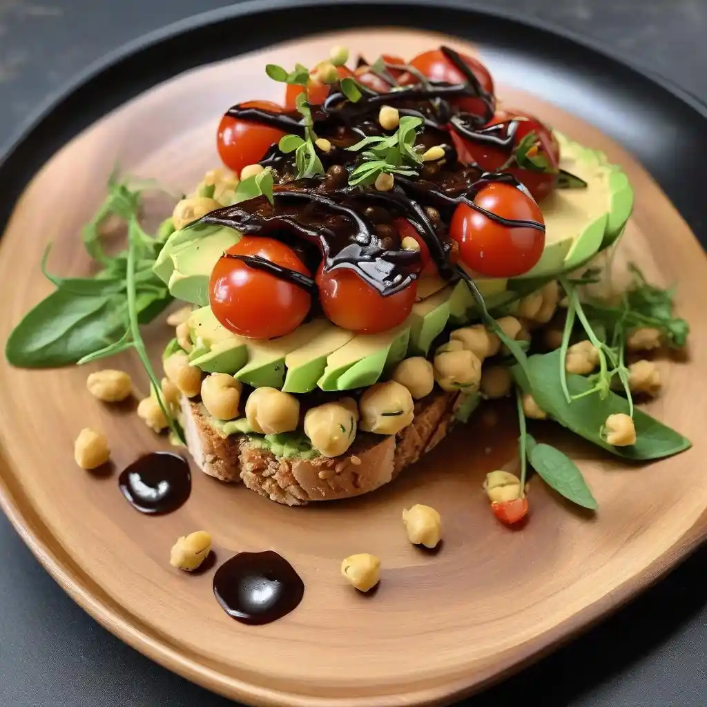 Chickpea salad sandwich made with vegan gluten-free ingredients.