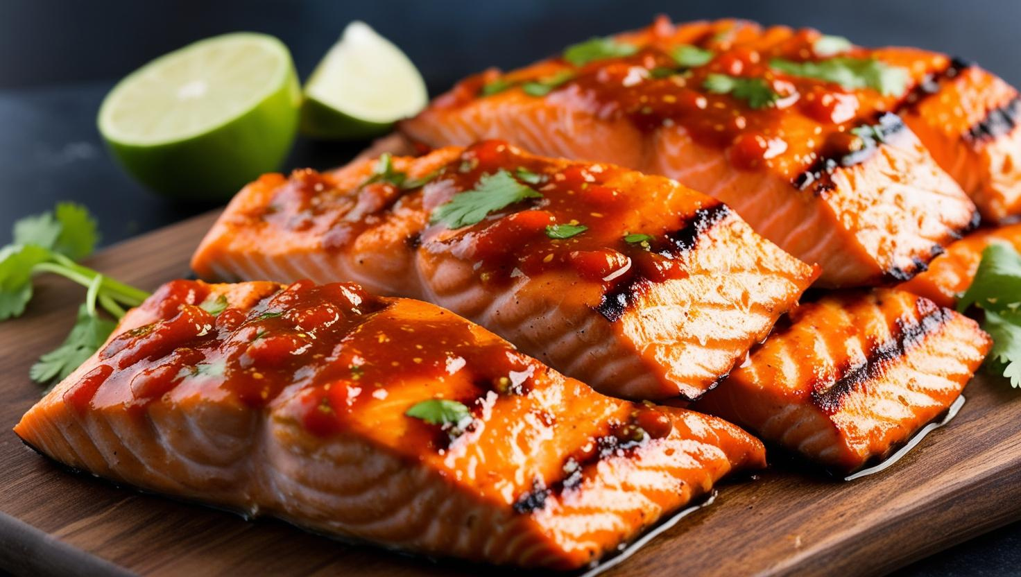 Spicy salmon recipe