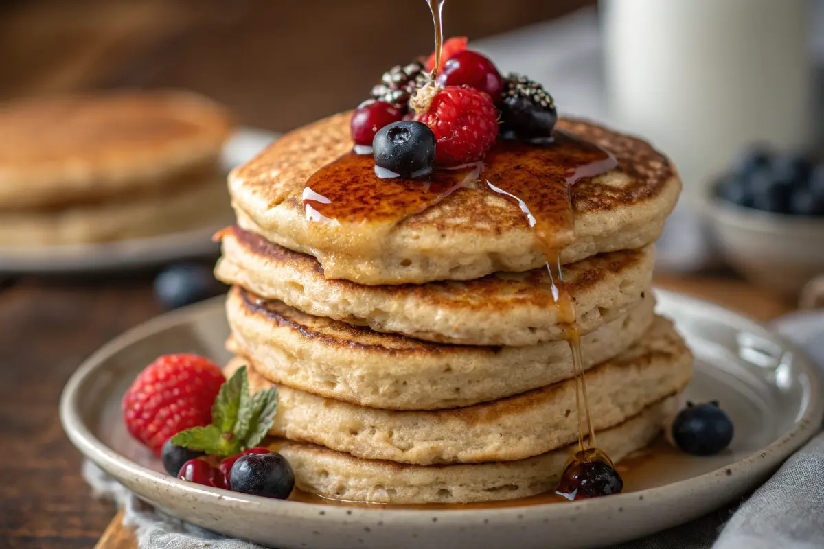 Whole wheat pancakes