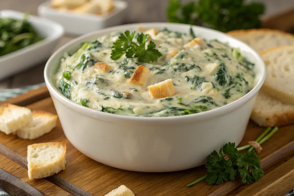 Creamy Spinach and Artichoke Dip