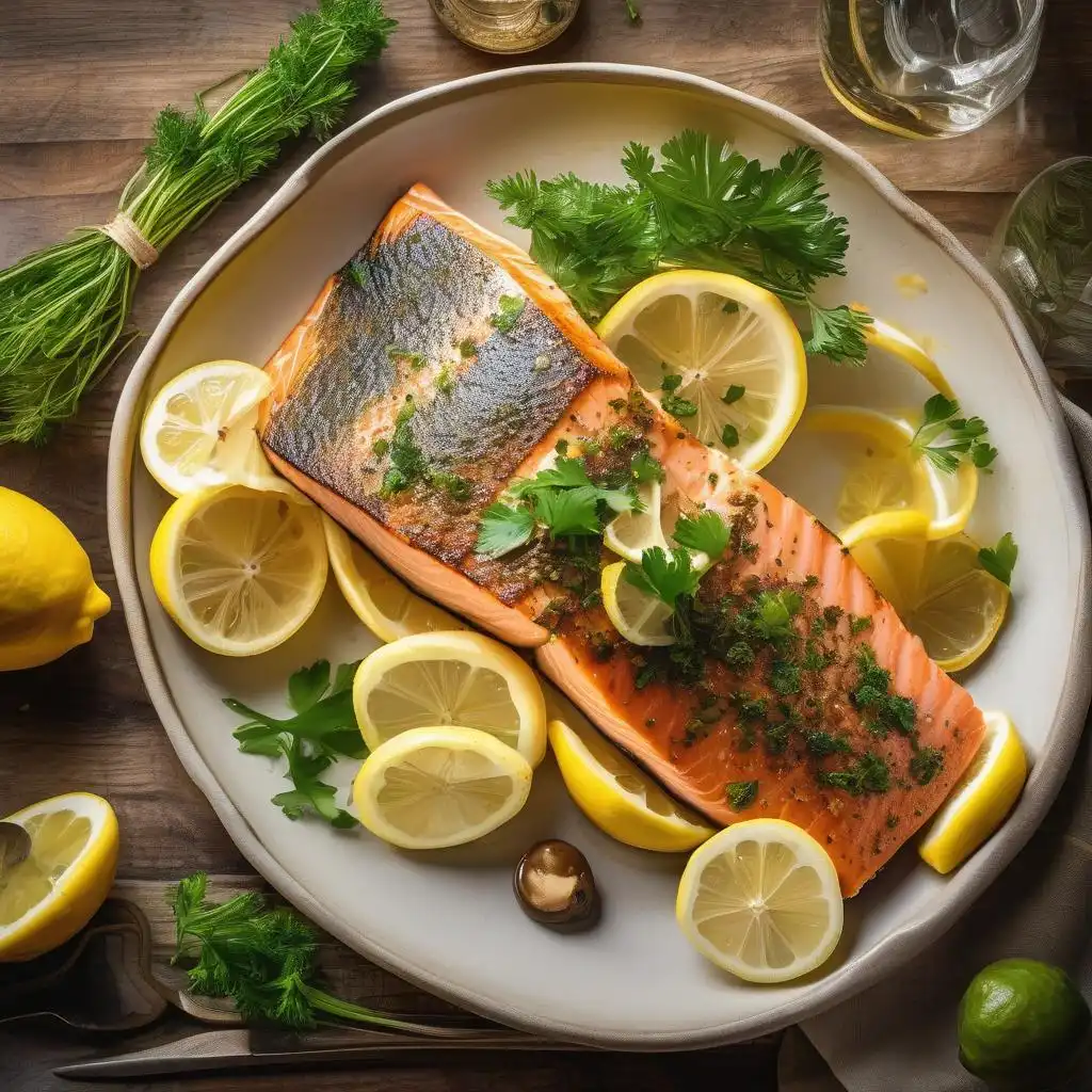 Grilling Mediterranean Salmon