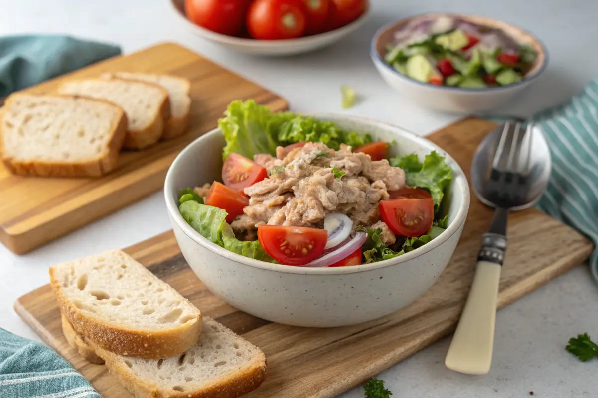 Delicious tuna salad for Crohn's disease